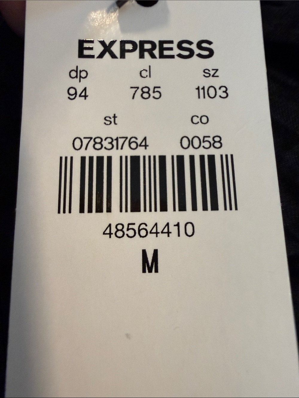 Express Black Strappy V-Neck Maxi Dress size medium - Picture 6 of 6